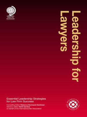 cover image of Leadership for Lawyers